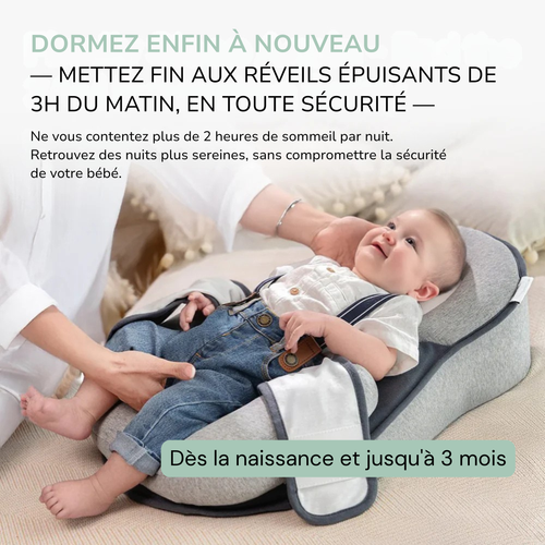 Plan incliné anti-reflux & anti-coliques pour bébé